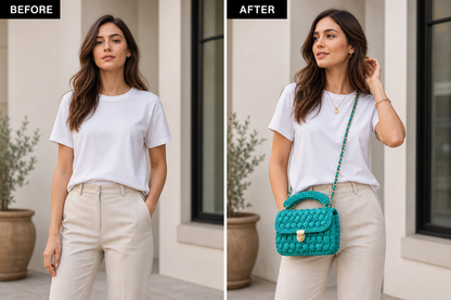 DIY Woven Chain Bag