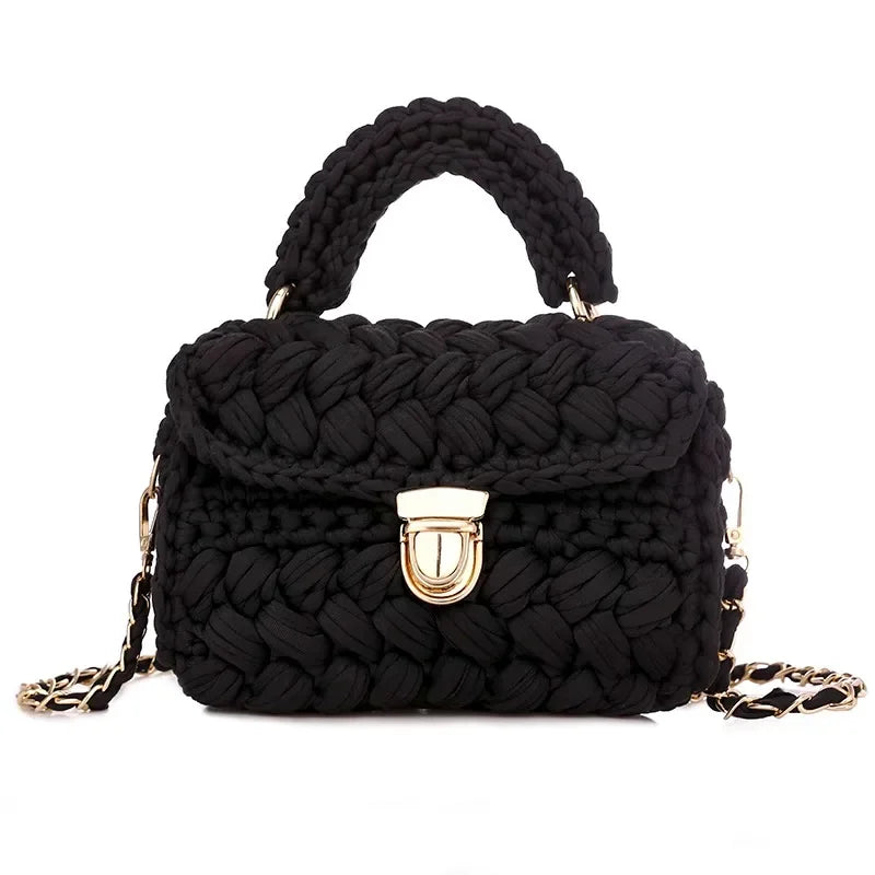 DIY Woven Chain Bag
