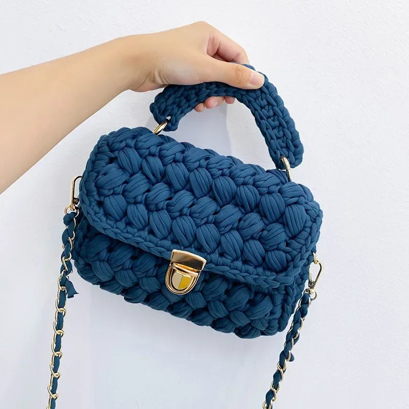 DIY Woven Chain Bag