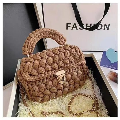 DIY Woven Chain Bag