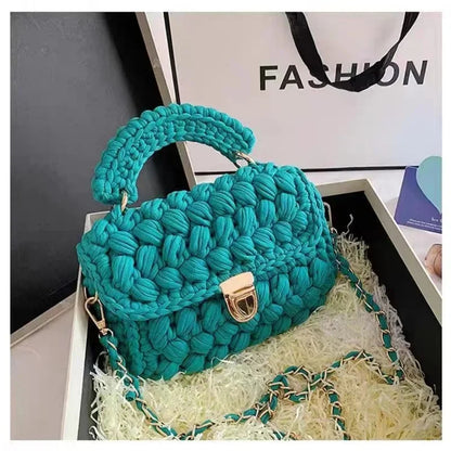 DIY Woven Chain Bag