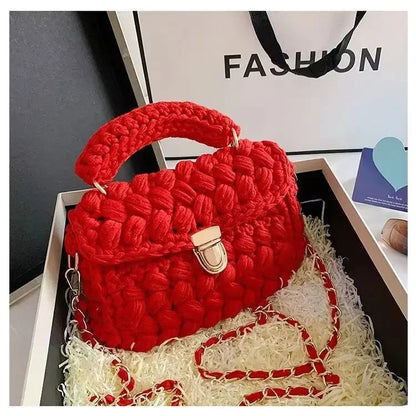 DIY Woven Chain Bag